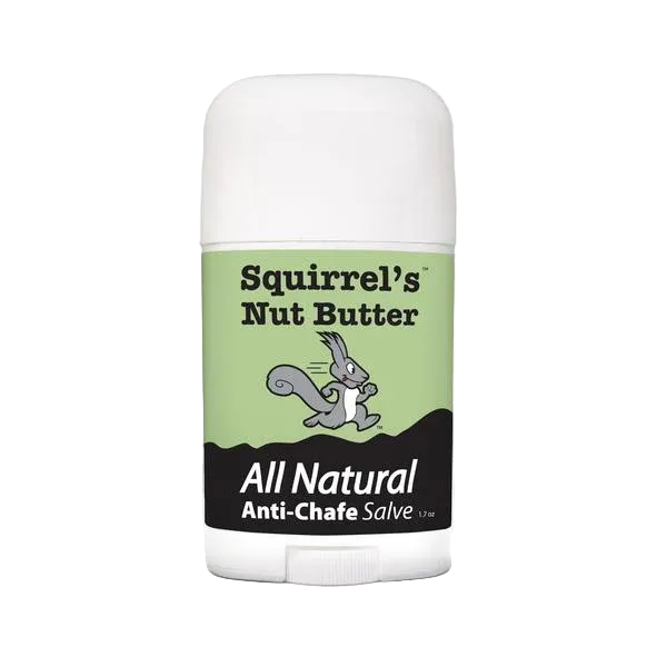 Squirrels Nut Butter All Natural Anti Chafe Salve (Stick or Tub)