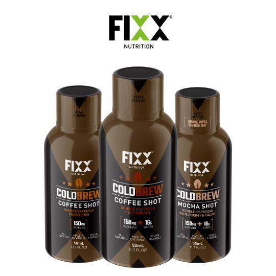 Fixx Nutrition Cold Brew Coffee Shot 50ml Mocha