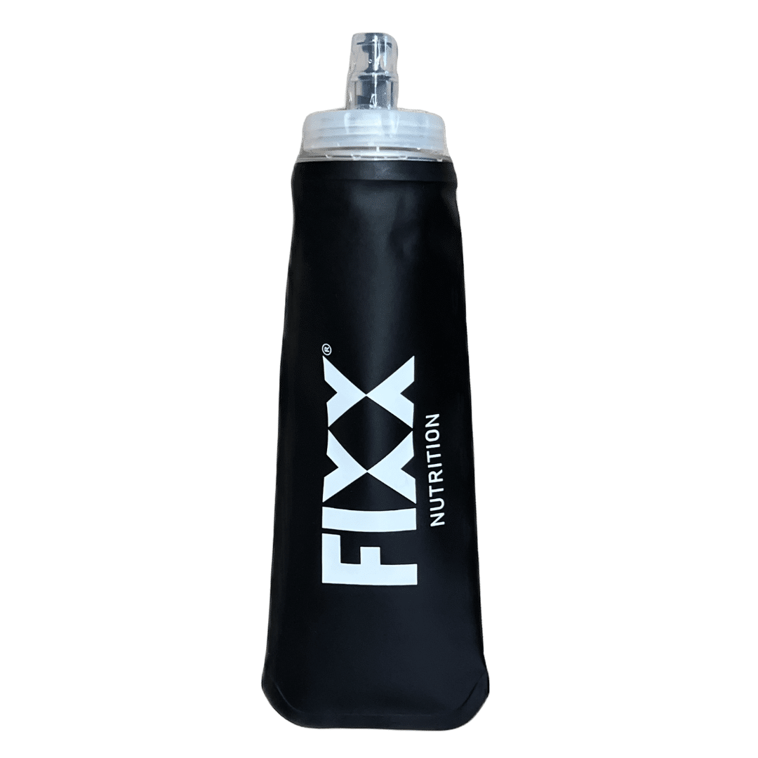 Fixx Nutrition Soft Flask – Black or Clear 500ml