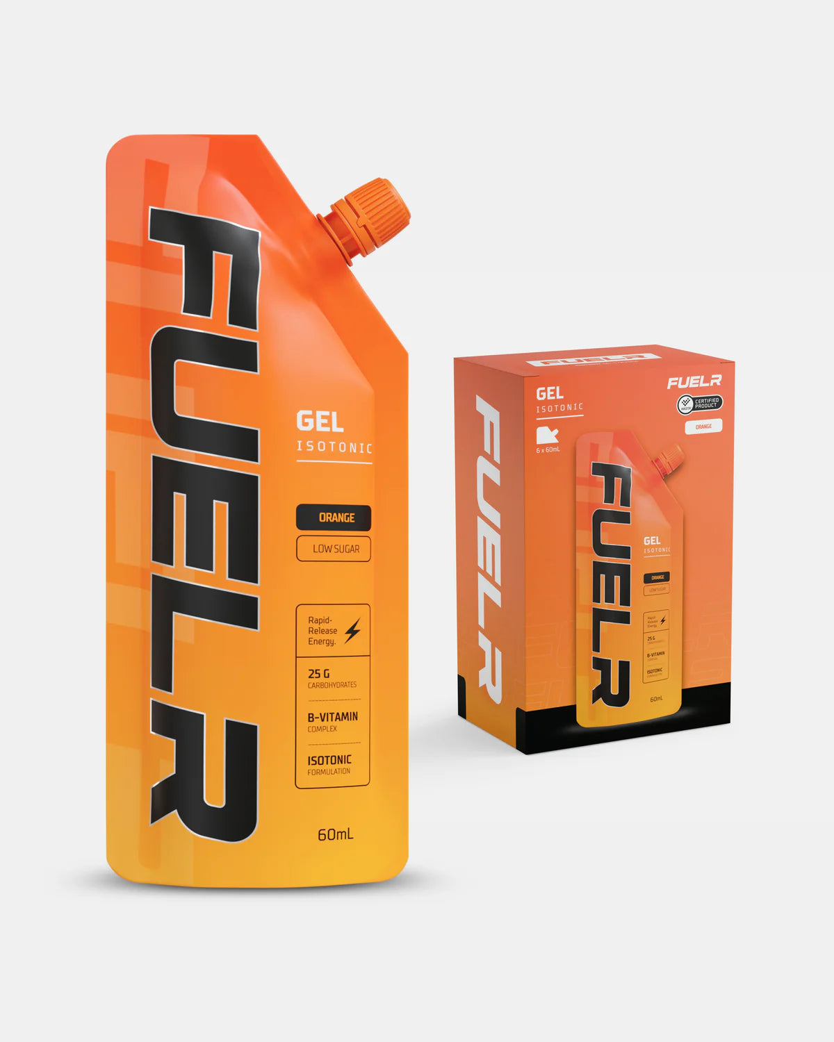 FUELR Isotonic Energy Gel Orange