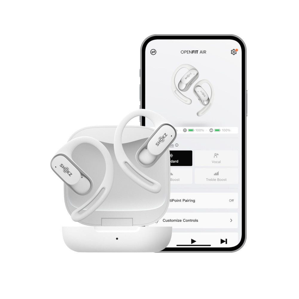 SHOKZ OpenFit AIR True Wireless Earbuds (Black, Pink or White)