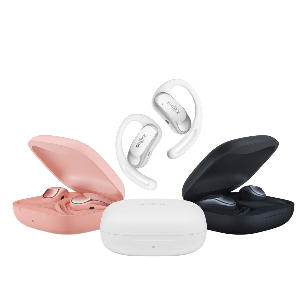 SHOKZ OpenFit AIR True Wireless Earbuds (Black, Pink or White)