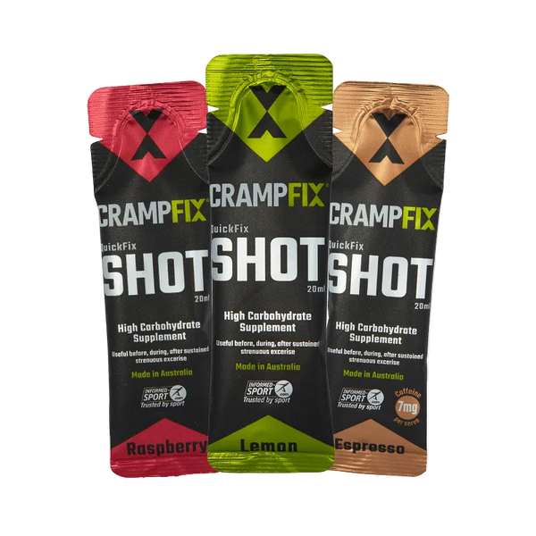 CrampFix Quickfix Shots 20ml - 3 Flavours