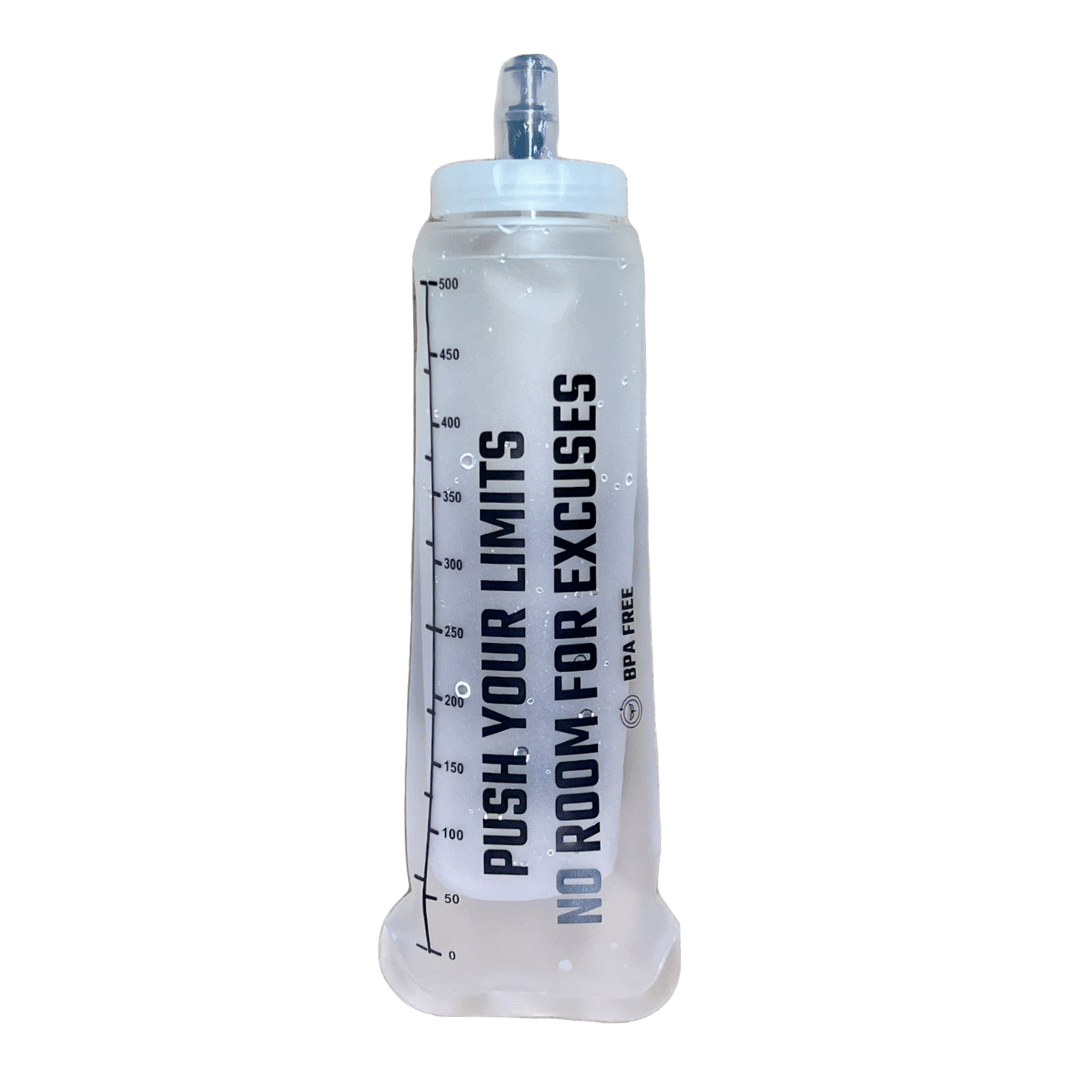 Fixx Nutrition Soft Flask – Black or Clear 500ml