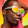 Goodr Glam G – Rainbow Runway Ready