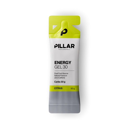 PILLAR Performance Gel 30 Citrus Original Energy Gel 50g