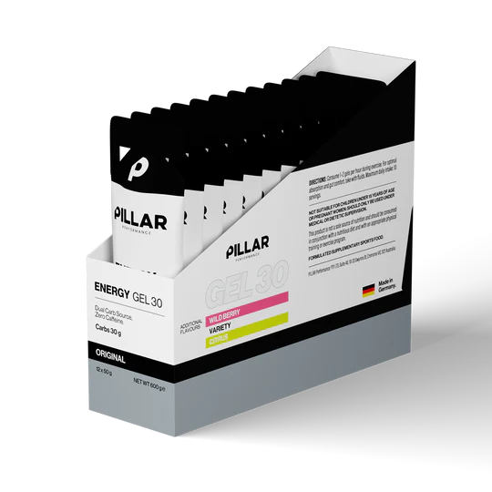 PILLAR Performance Gel 30 Original Energy Gel 50g