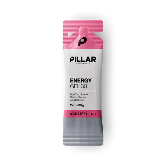 PILLAR Performance Gel 30 Wild Berry Original Energy Gel 50g