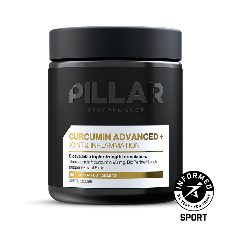 PILLAR Performance Curcumin Advanced+ 60 Tablets
