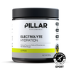 PILLAR Performance Electrolyte Hydration Powder Citrus 210g Jar