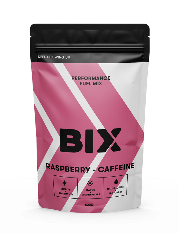 BIX Performance Fuel - High Carb Drink Mix Raspberry Caffeine