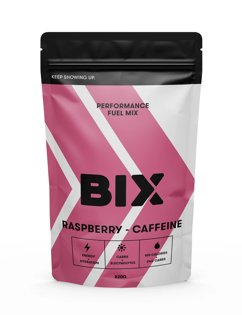 BIX Performance Fuel - High Carb Drink Mix Raspberry Caffeine