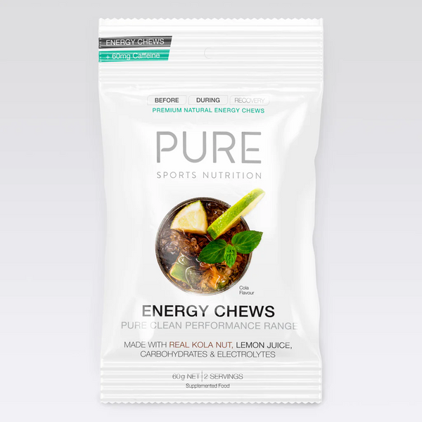 Pure Sports Nutrition Energy Chews Cola + Caffeine