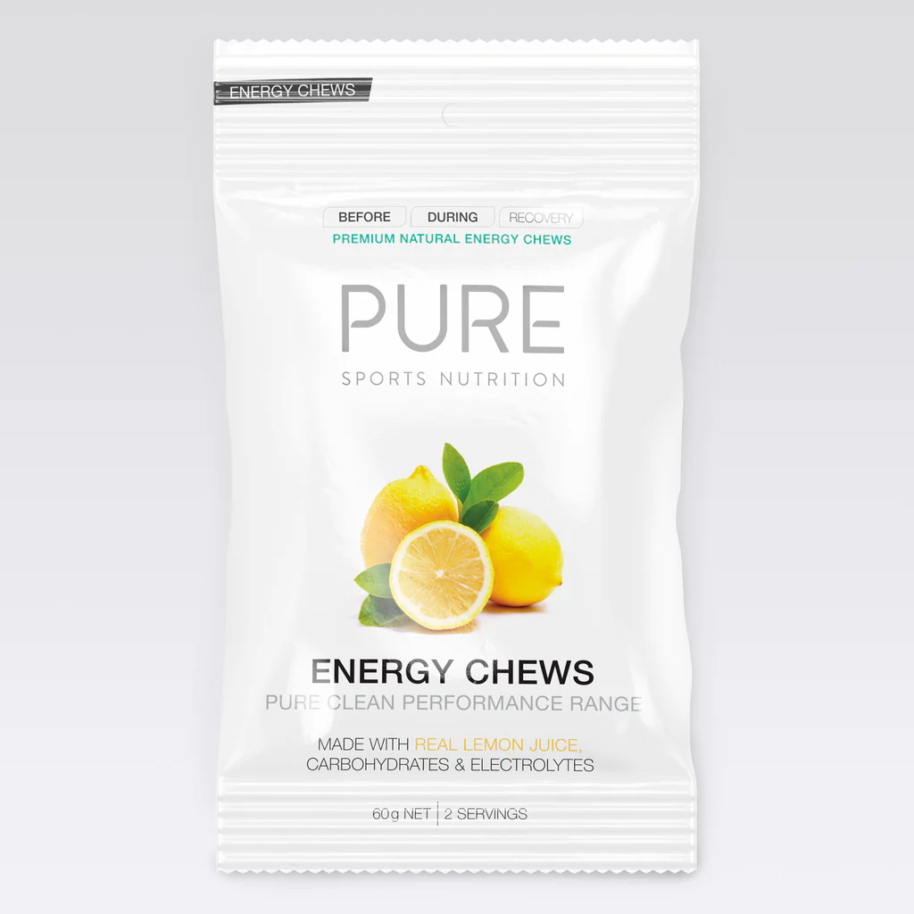 Pure Sports Nutrition Energy Chews Lemon