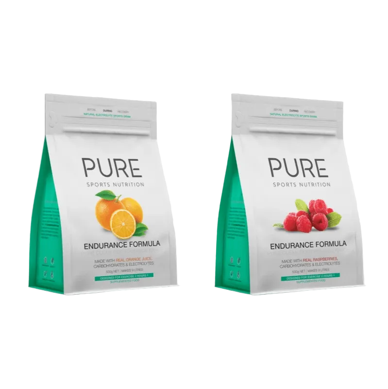 Pure Sports Nutrition Endurance Formula 500G Pouch Orange