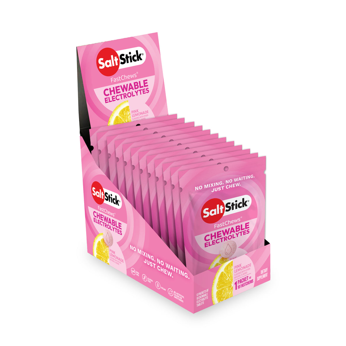 Salt Stick Electrolyte FastChews Sachet Lemon Lime