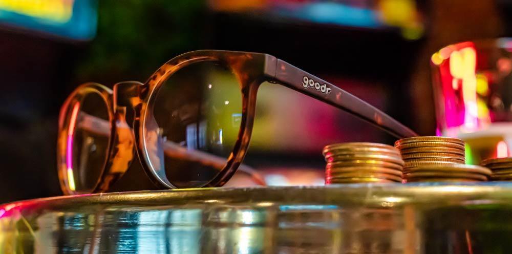 Goodr Circle G Blue Light Sunglasses – Insert Coin to Continue