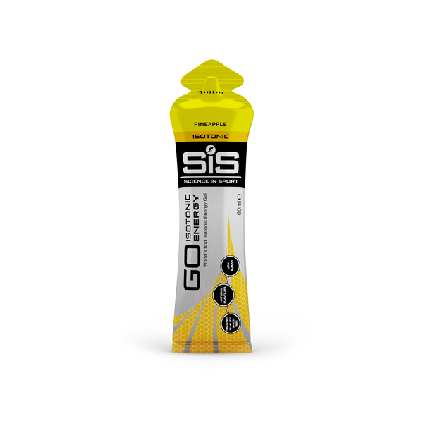 SIS GO PLUS ISOTONIC ENERGY GELS Pineapple