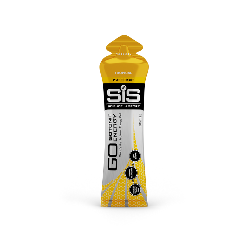 SIS GO PLUS ISOTONIC ENERGY  GELS Tropical