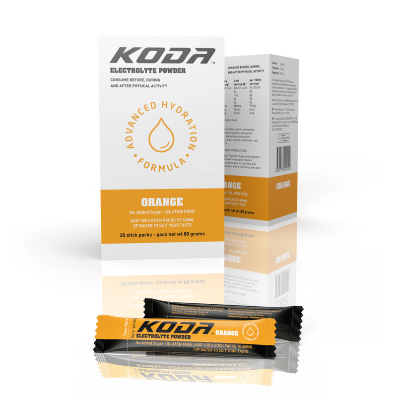Koda Nutrition Electrolyte Powder - 20 Stick Pack Orange