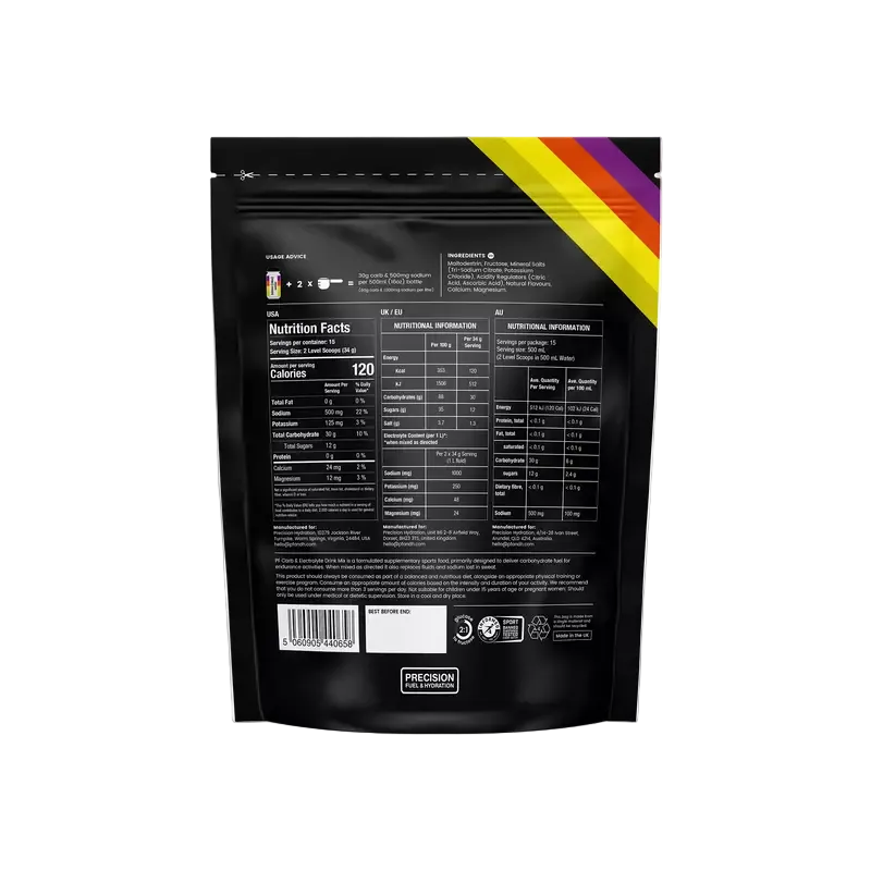 Precision Fuel and Hydration - Carb & Electrolyte Drink Mix