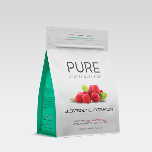 Pure Electrolyte Hydration 500g Pouch Raspberry
