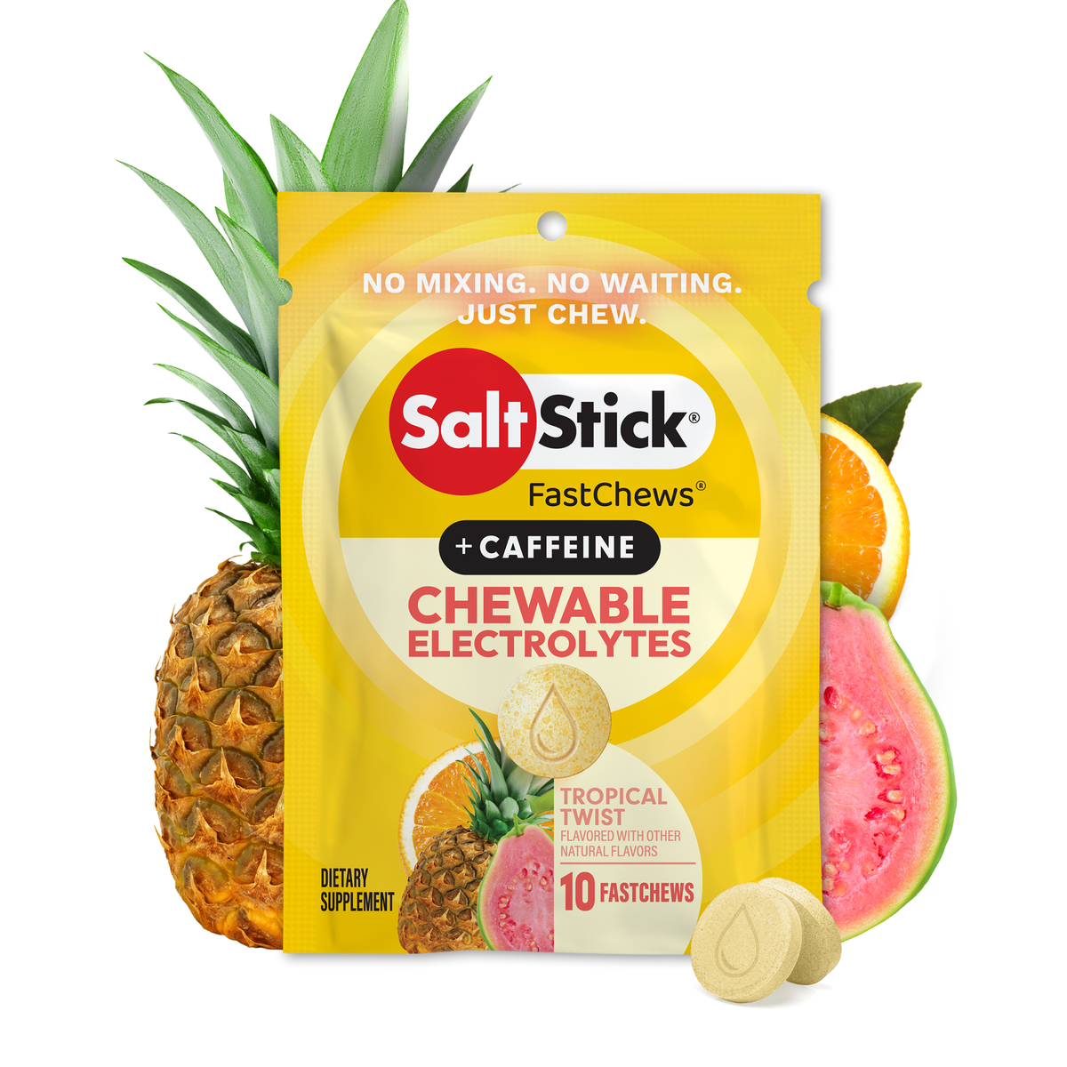 Salt Stick Electrolyte FastChews Sachet Lemon Lime