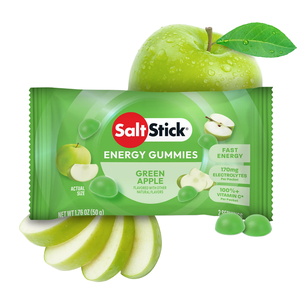 SaltStick Energy Gummies Rainbow Blast