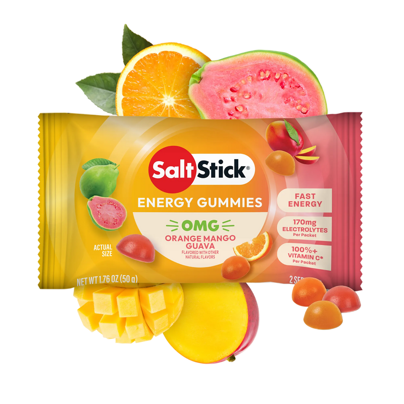 SaltStick Energy Gummies Rainbow Blast
