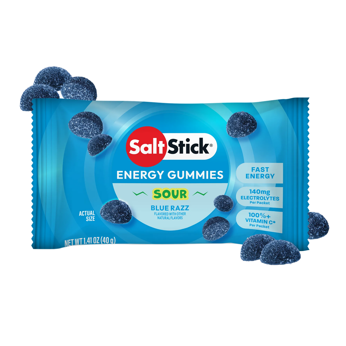 SaltStick Energy Gummies Rainbow Blast