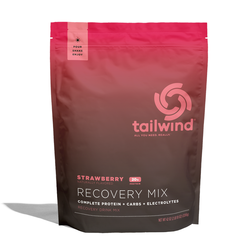 Tailwind Nutrition Fava Recovery Mix Strawberry - Large (20 Serves), Single Serve