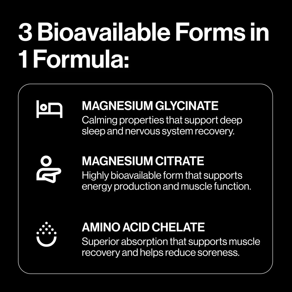 PILLAR Performance Triple Magnesium Powder – 40 Serve Tub Natural Berry