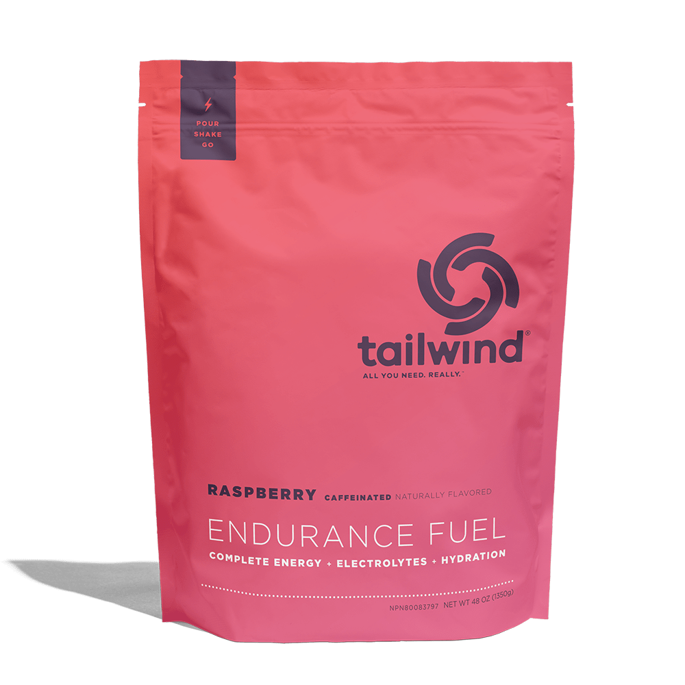 Tailwind Nutrition Endurance Fuel Raspberry Buzz Caffeine 850g Bag, 1350g Bag