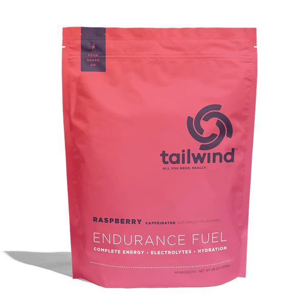 Tailwind Nutrition Endurance Fuel Raspberry Buzz Caffeine 850g Bag, 1350g Bag