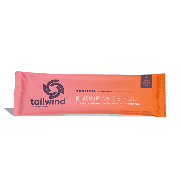 Tailwind Nutrition Endurance Fuel Tropical Buzz Caffeine Sticks