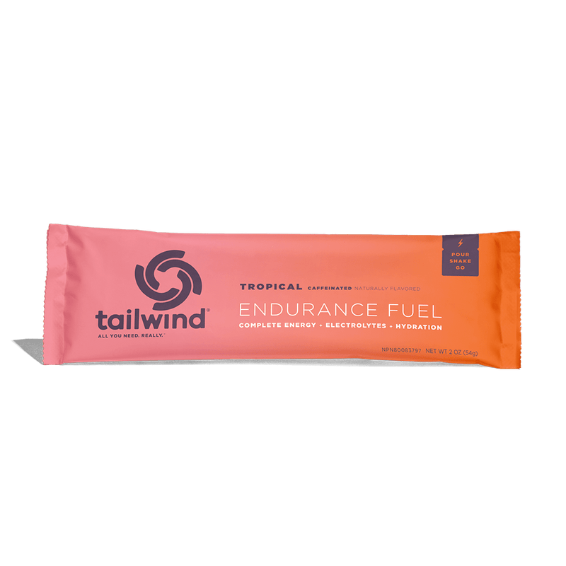 Tailwind Nutrition Endurance Fuel Tropical Buzz Caffeine Sticks