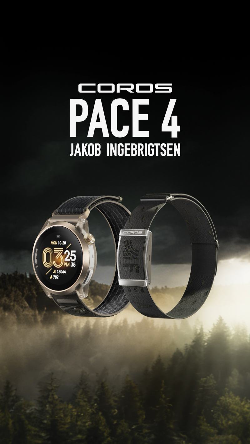 COROS PACE 4 Jakob Ingebrigtsen Edition + Heart Rate Monitor