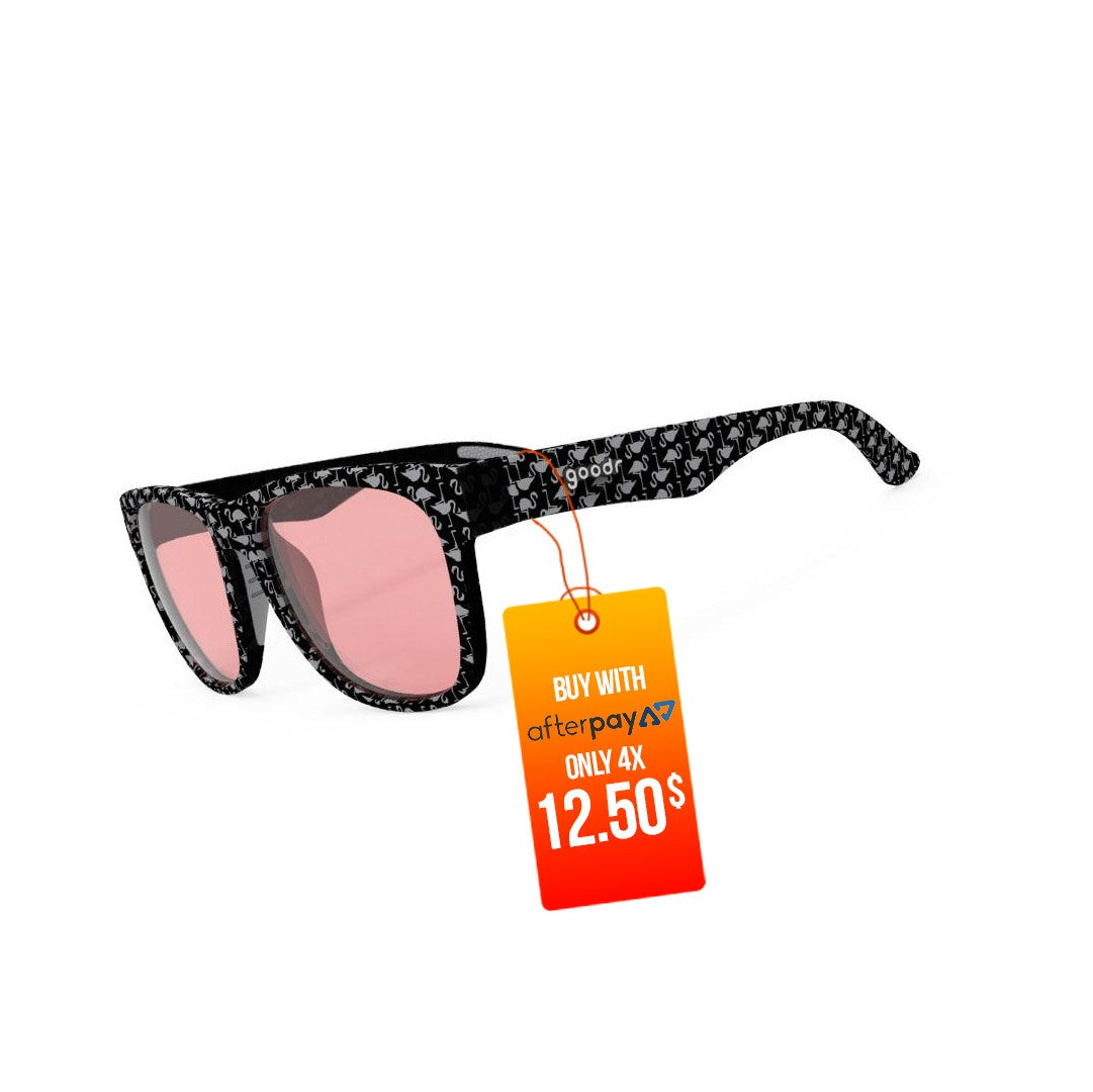 Goodr BFG Running /Golf Sunglasses – You Say Bogey, I Say Flamingo