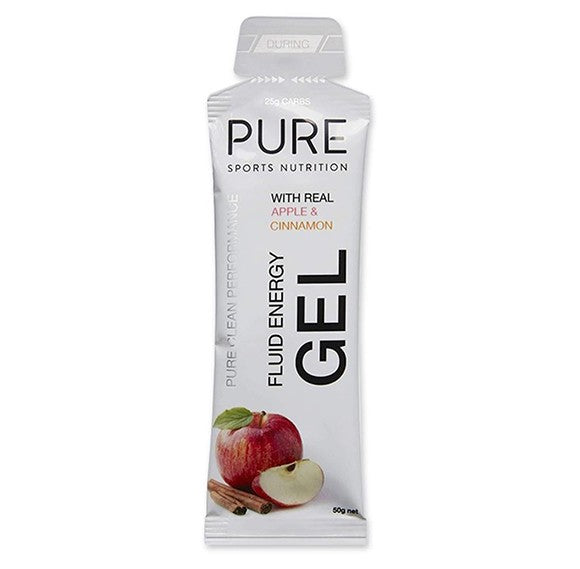 Pure Fluid Energy Gels Apple & Cinnamon