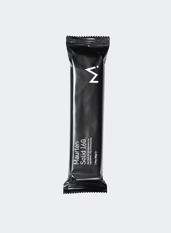 Maurten SOLID 160 and SOLID 160 C Energy Bar Natural