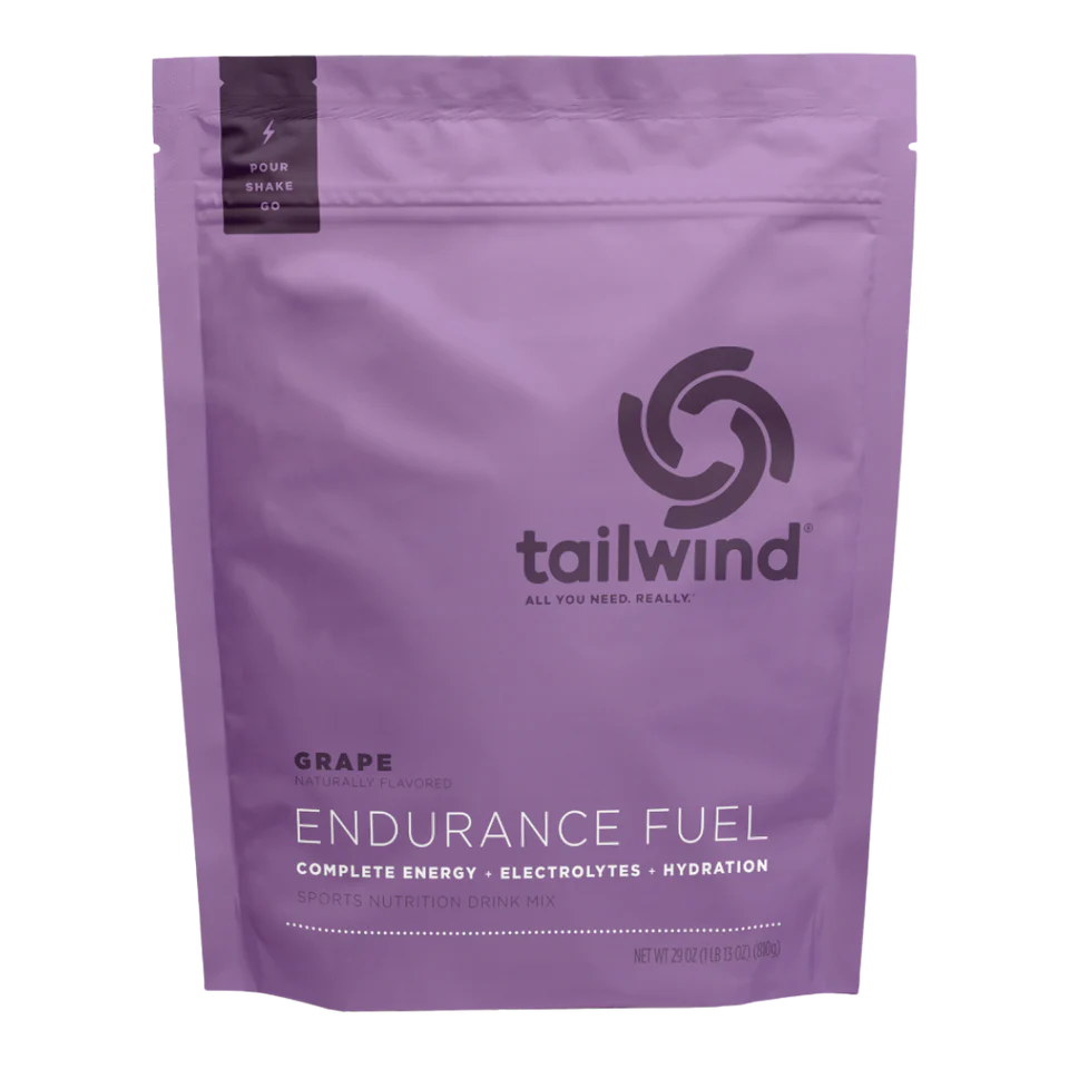Tailwind Nutrition Endurance Fuel Grape 850g Bag, 1350g Bag