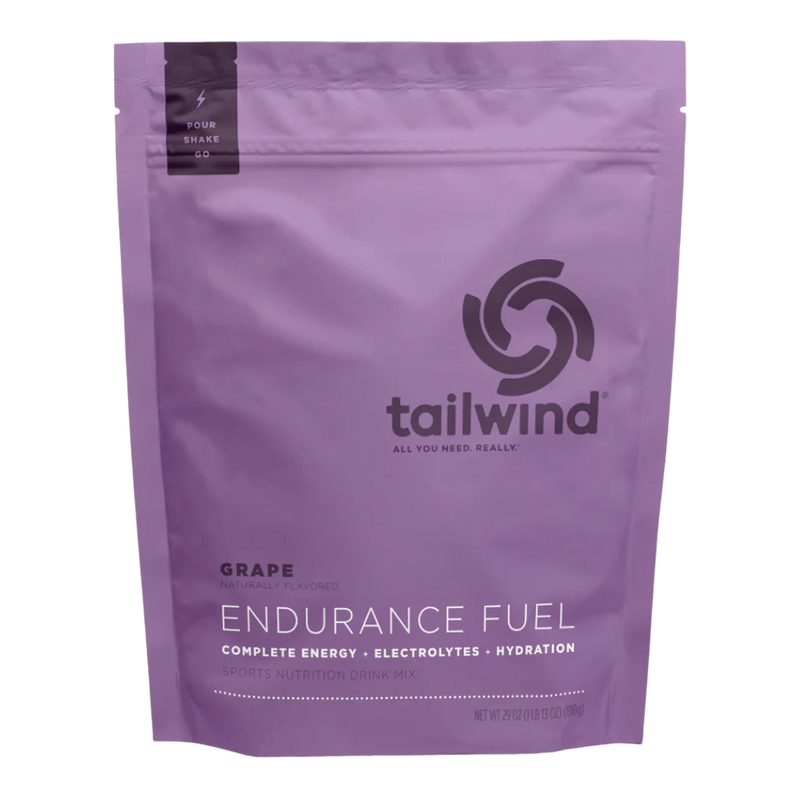 Tailwind Nutrition Endurance Fuel Grape 850g Bag, 1350g Bag